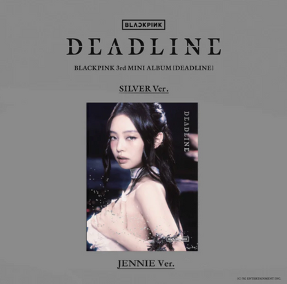 BLACKPINK - DEADLINE - SILVER Version