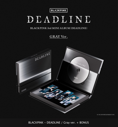 BLACKPINK - DEADLINE - GRAY Version