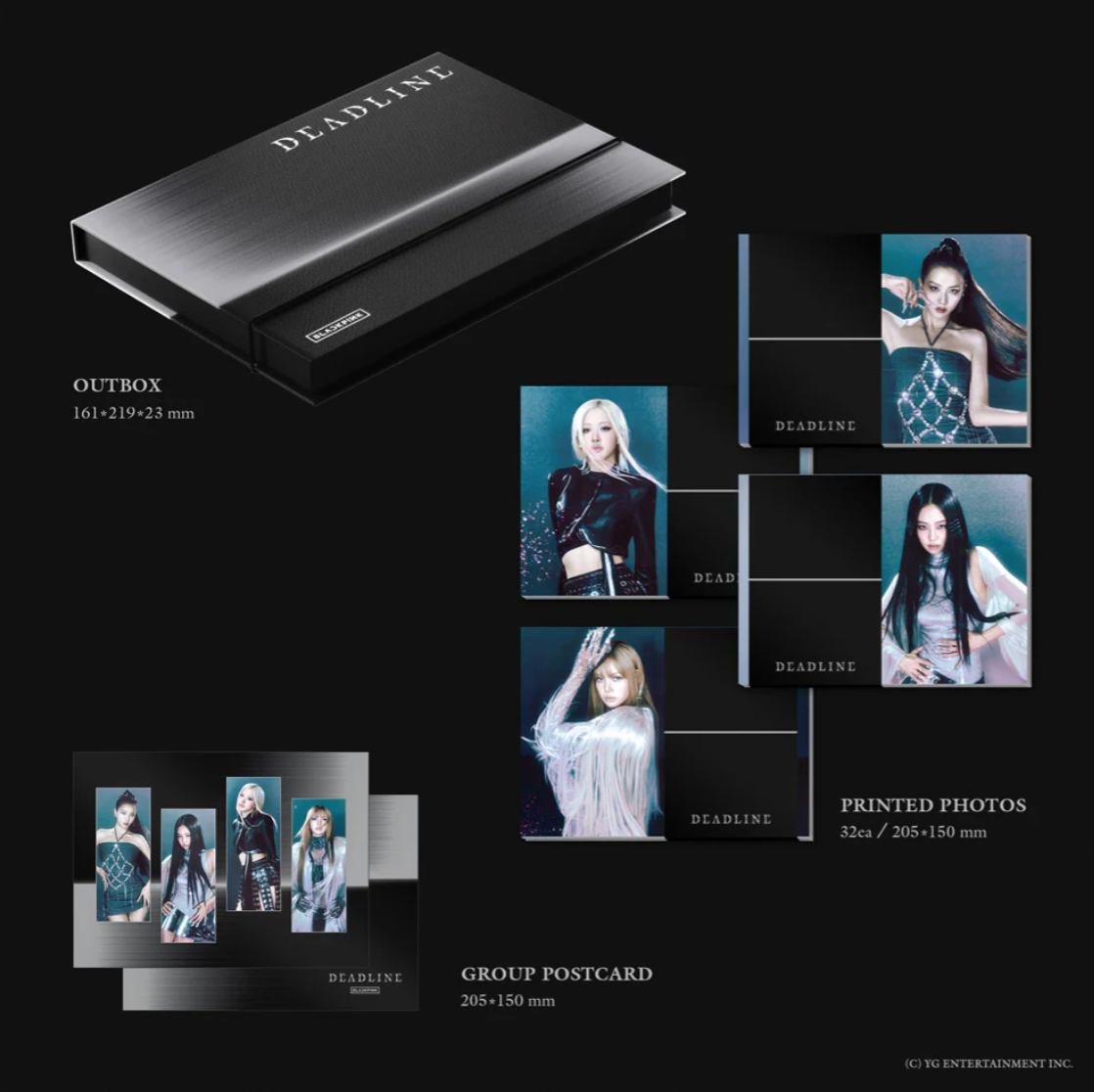 BLACKPINK - DEADLINE - GRAY Version