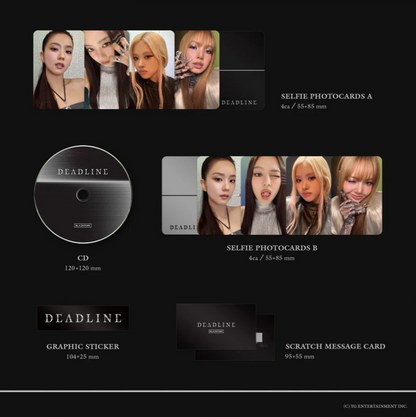 BLACKPINK - DEADLINE - GRAY Version