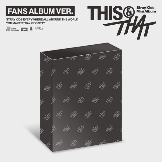 Stray Kids - THIS & THAT - FANS ALBUM Version