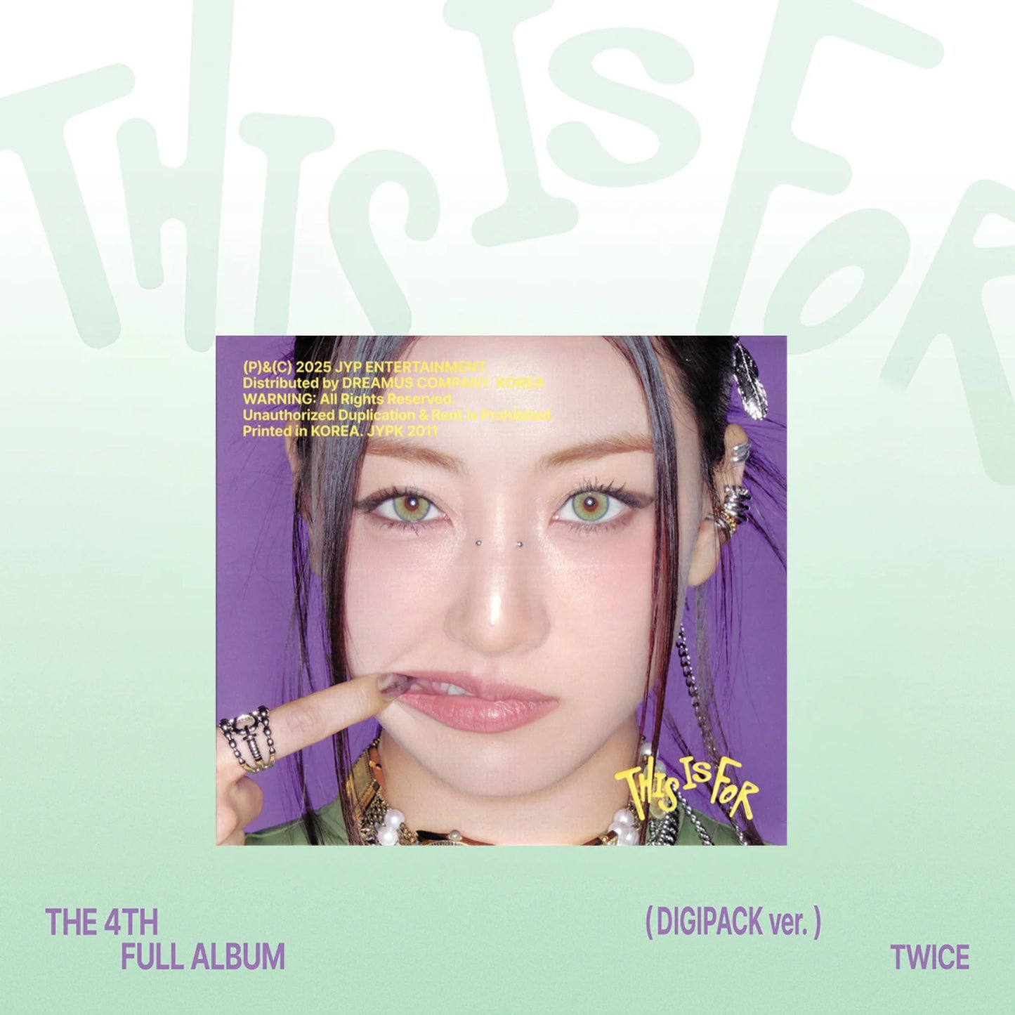 TWICE - THIS IS FOR - DIGIPACK Version