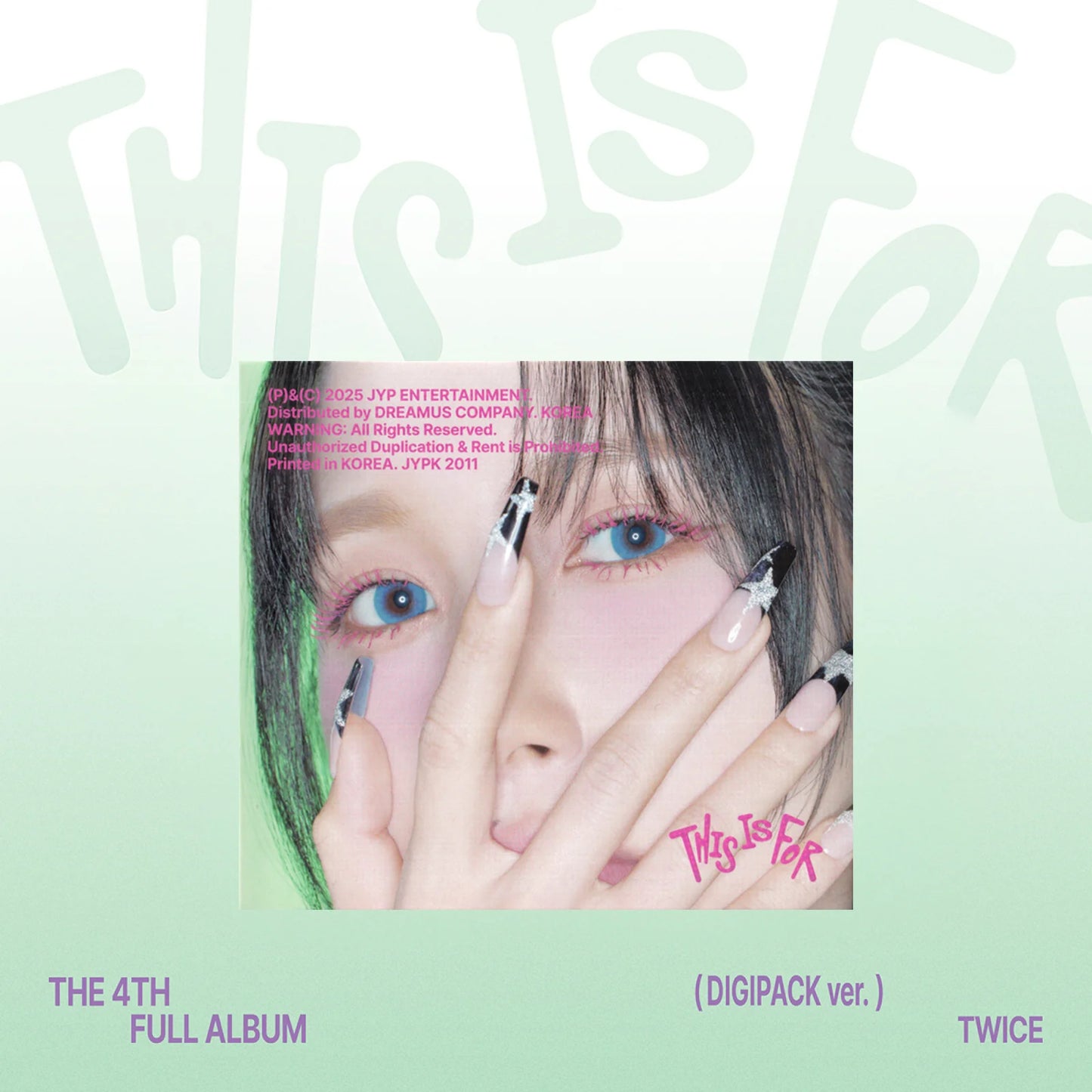 TWICE - THIS IS FOR - DIGIPACK Version