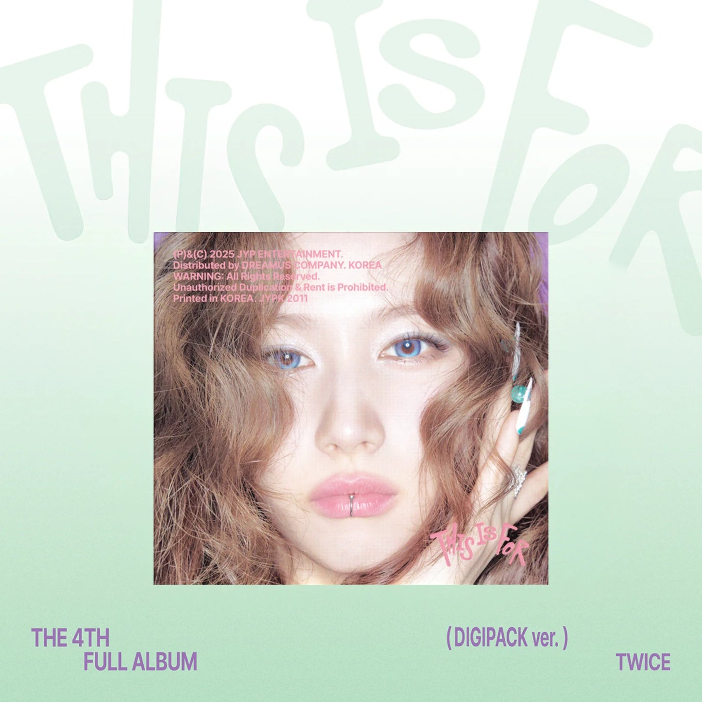 TWICE - THIS IS FOR - DIGIPACK Version