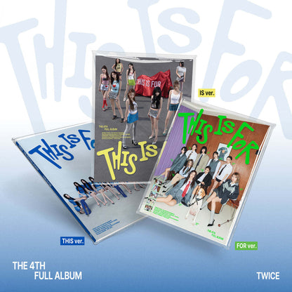 TWICE - 4º Album Completo [THIS IS FOR] Edizione Standard