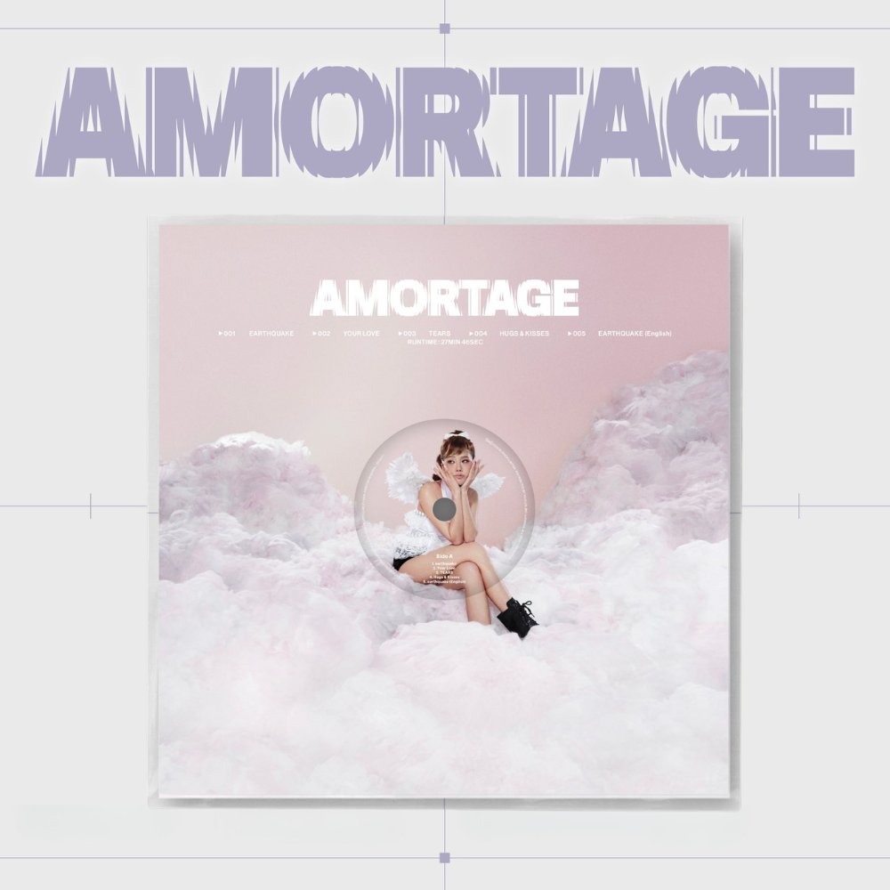 JISOO - AMORTAGE - Pink Vinyl