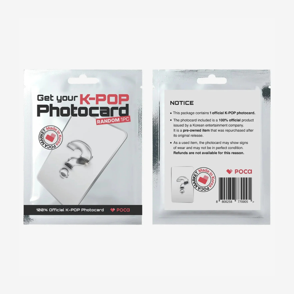 POCA MARKET - Mystery Photo Card Pack