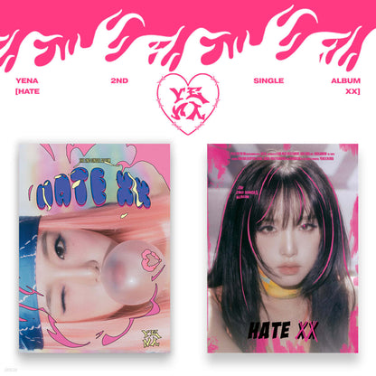 YENA - 2° SINGLE ALBUM [HATE XX]