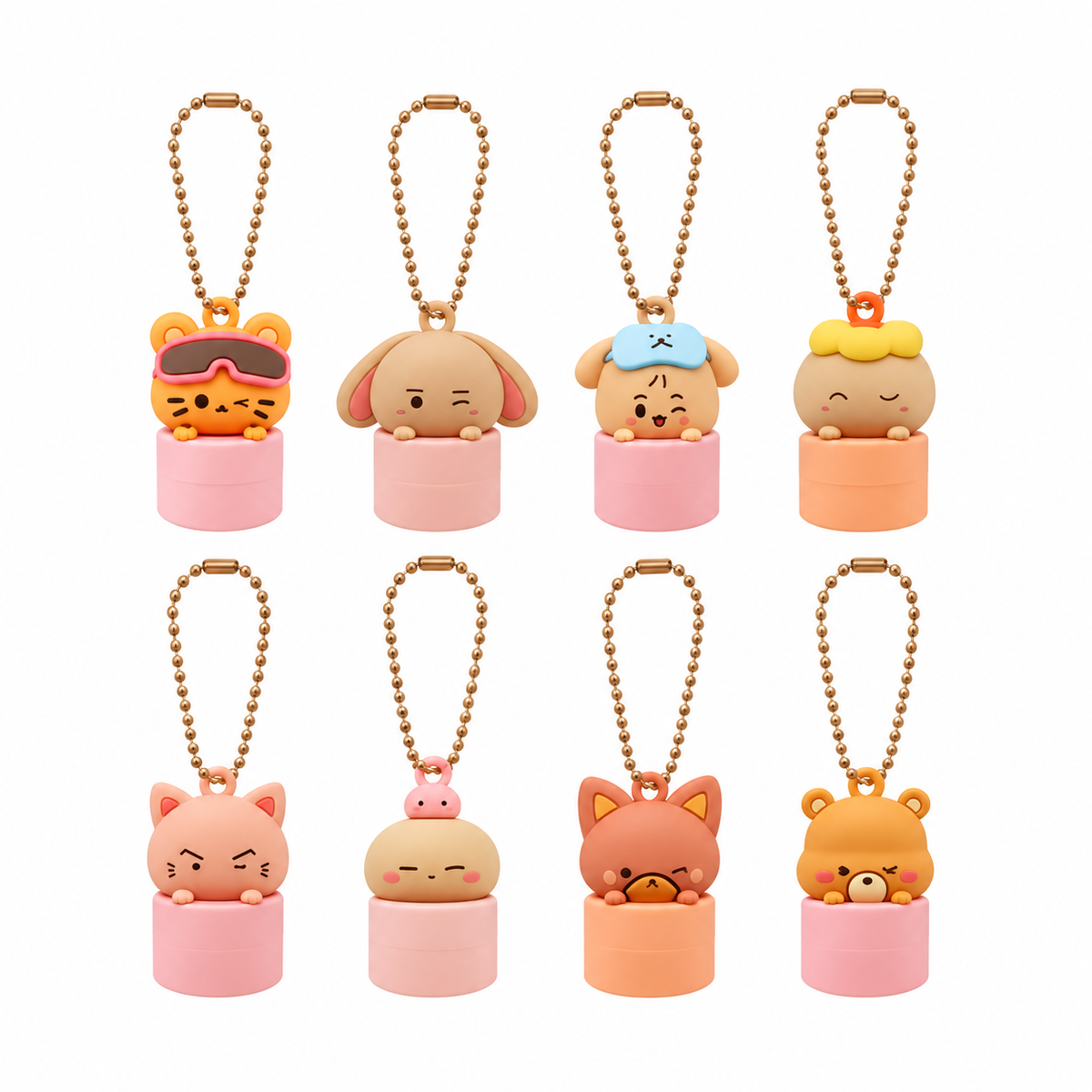ATEEZ - 8TH ANNIVERSARY MD - Lucky Draw - LIP CAP KEYRING