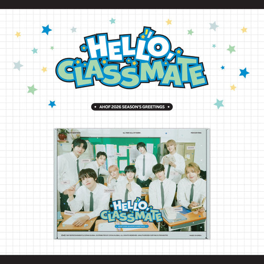 AHOF - 2026 SEASON'S GREETINGS - HELLO CLASSMATE