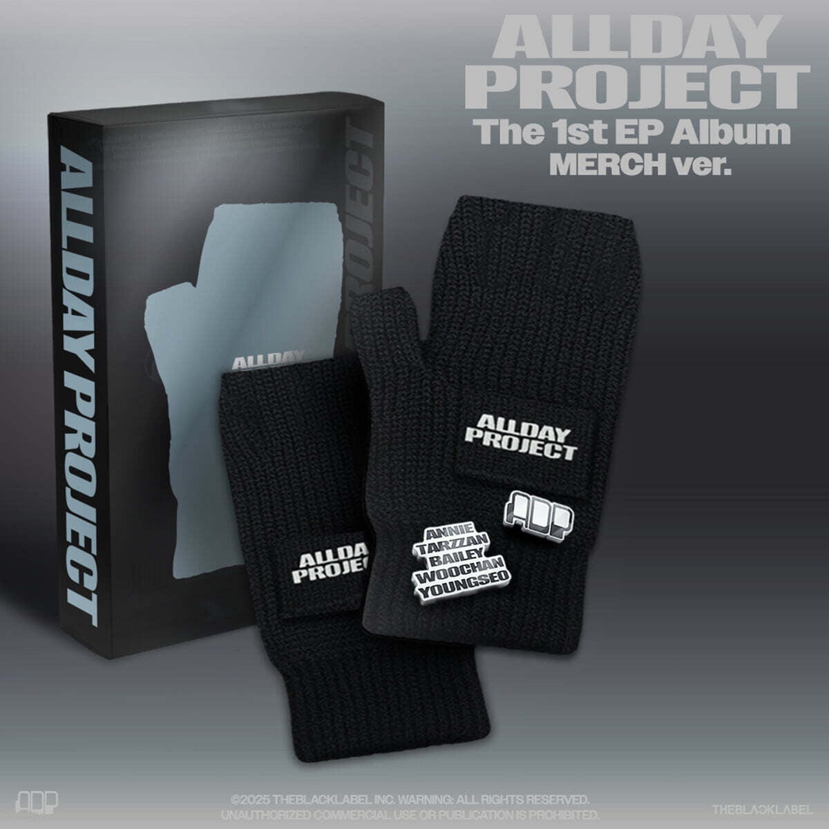 ALLDAY PROJECT - ALLDAY PROJECT - FINGERLESS GLOVES Version