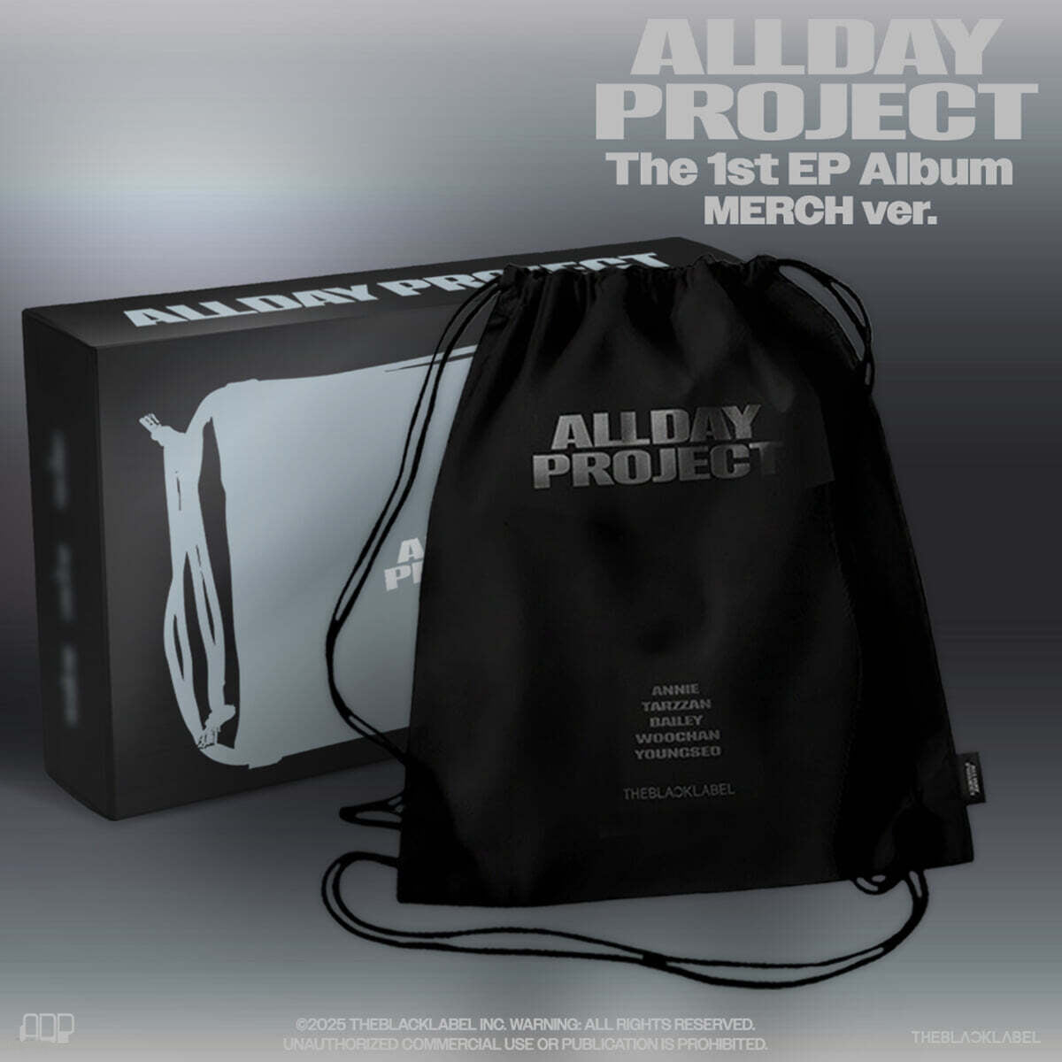 ALLDAY PROJECT - ALLDAY PROJECT - SUEDE DRAWSTRING BAG Version