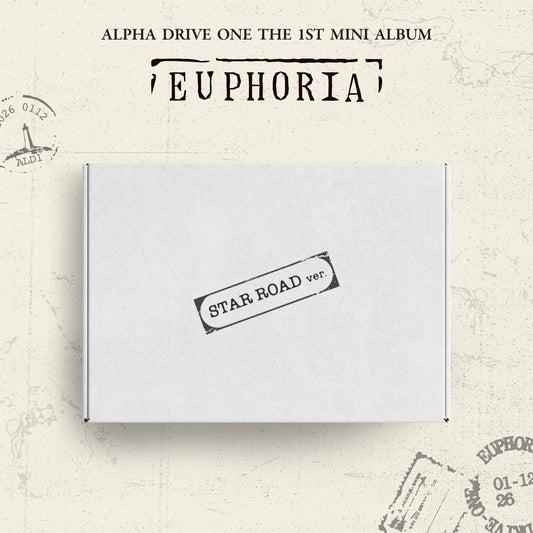 ALPHA DRIVE ONE - 1st Mini Album [EUPHORIA] STAR ROAD Ver.
