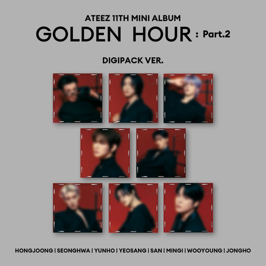 ATEEZ - GOLDEN HOUR : Part.2 - Digipack Version