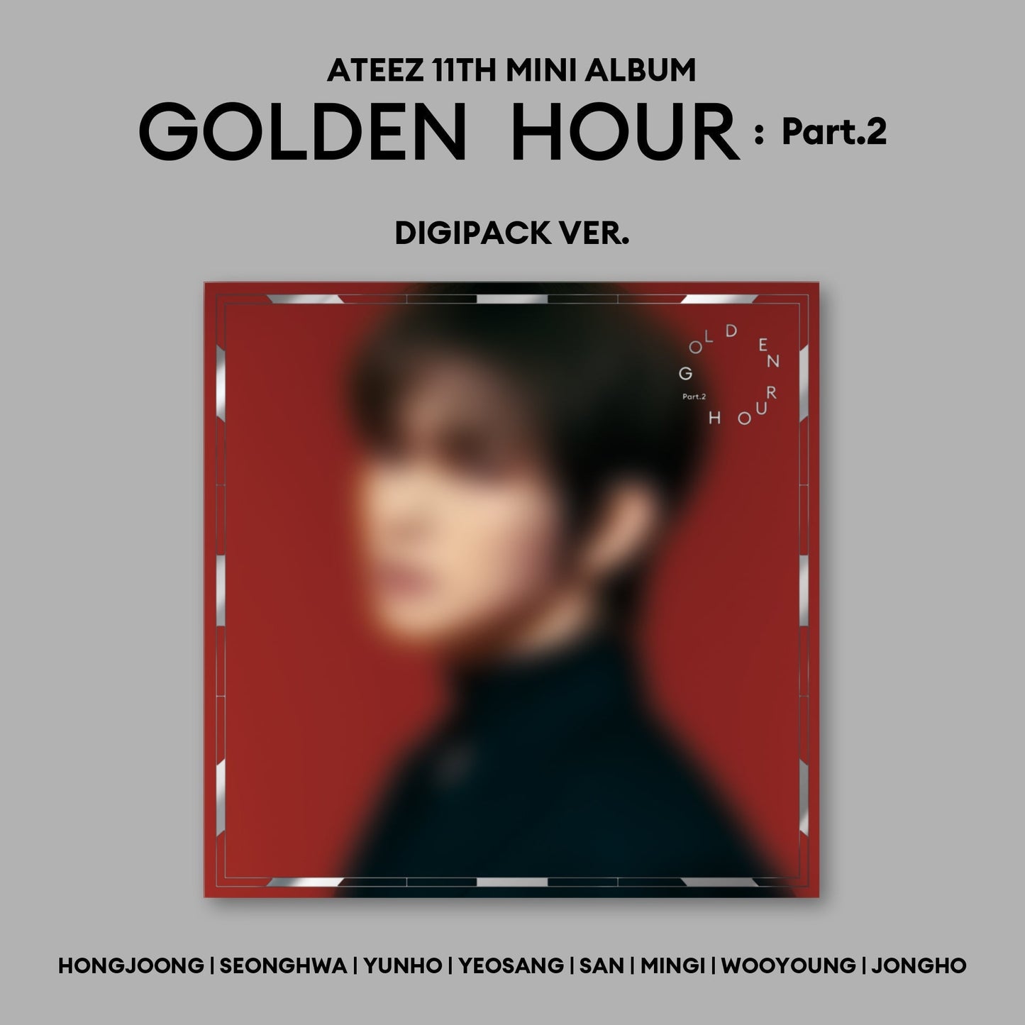 ATEEZ - GOLDEN HOUR : Part.2 - Digipack Version