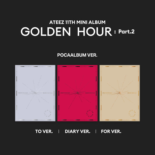ATEEZ - GOLDEN HOUR  Part.2 - POCAALBUM Version