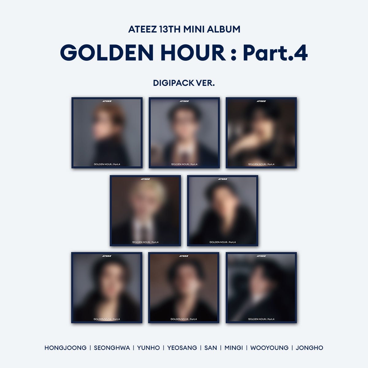 ATEEZ - GOLDEN HOUR : Part.4 - DIGIPACK Version