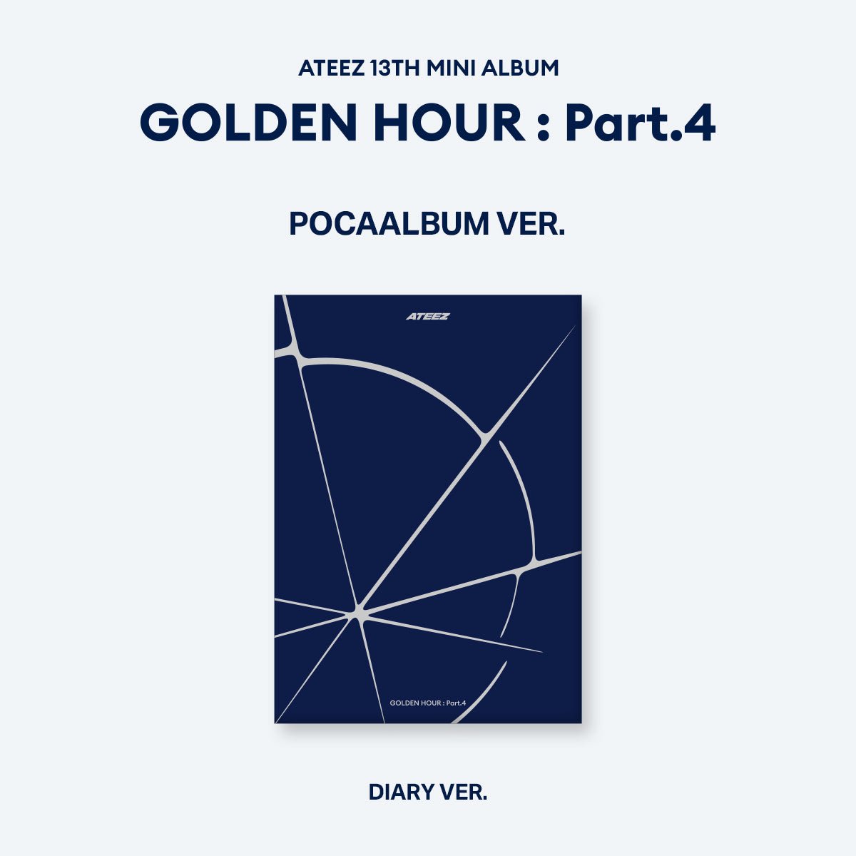 ATEEZ - GOLDEN HOUR : Part.4 - POCAALBUM Version