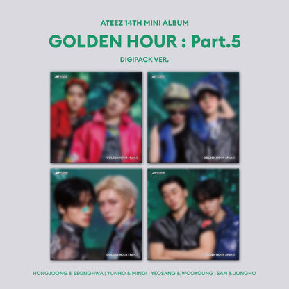 ATEEZ - GOLDEN HOUR : Part.5 - DIGIPACK UNIT Version