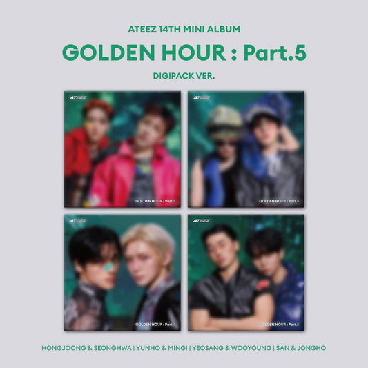 ATEEZ - GOLDEN HOUR : Part.5 - DIGIPACK UNIT Version