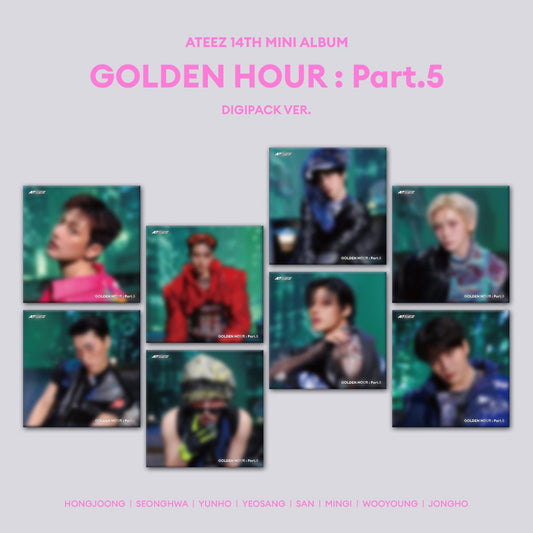 ATEEZ - GOLDEN HOUR : Part.5 - DIGIPACK Version