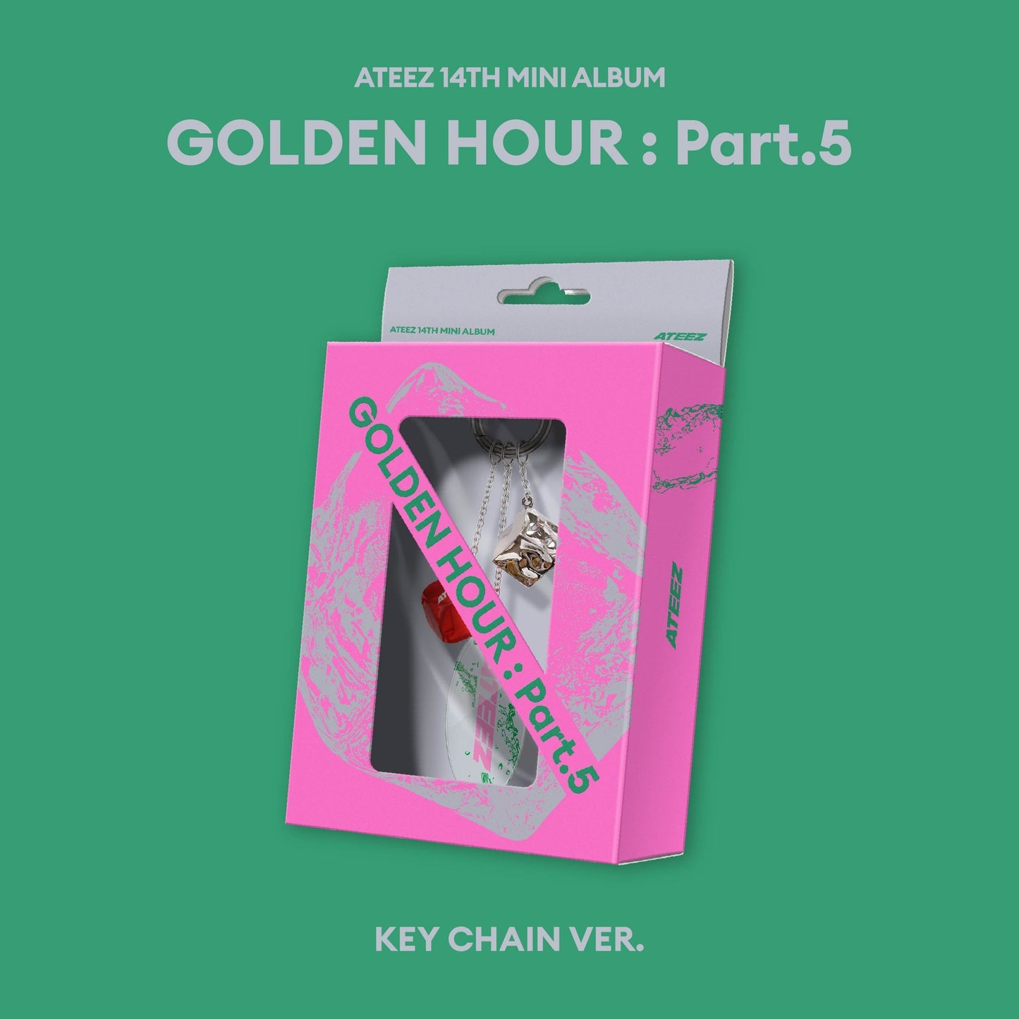 ATEEZ - GOLDEN HOUR : Part.5 - KEY CHAIN Version