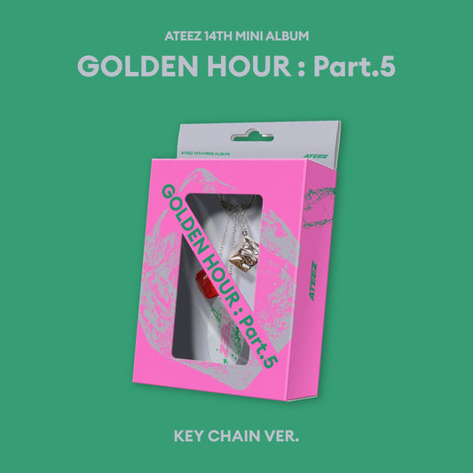ATEEZ - GOLDEN HOUR : Part.5 - KEY CHAIN Version