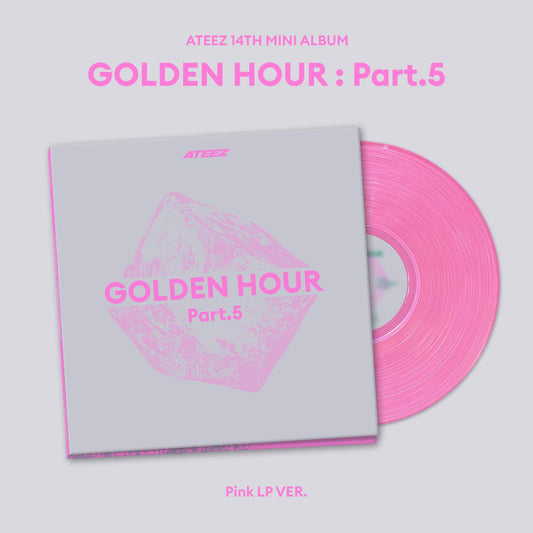 ATEEZ - GOLDEN HOUR  Part.5 - Pink LP Version
