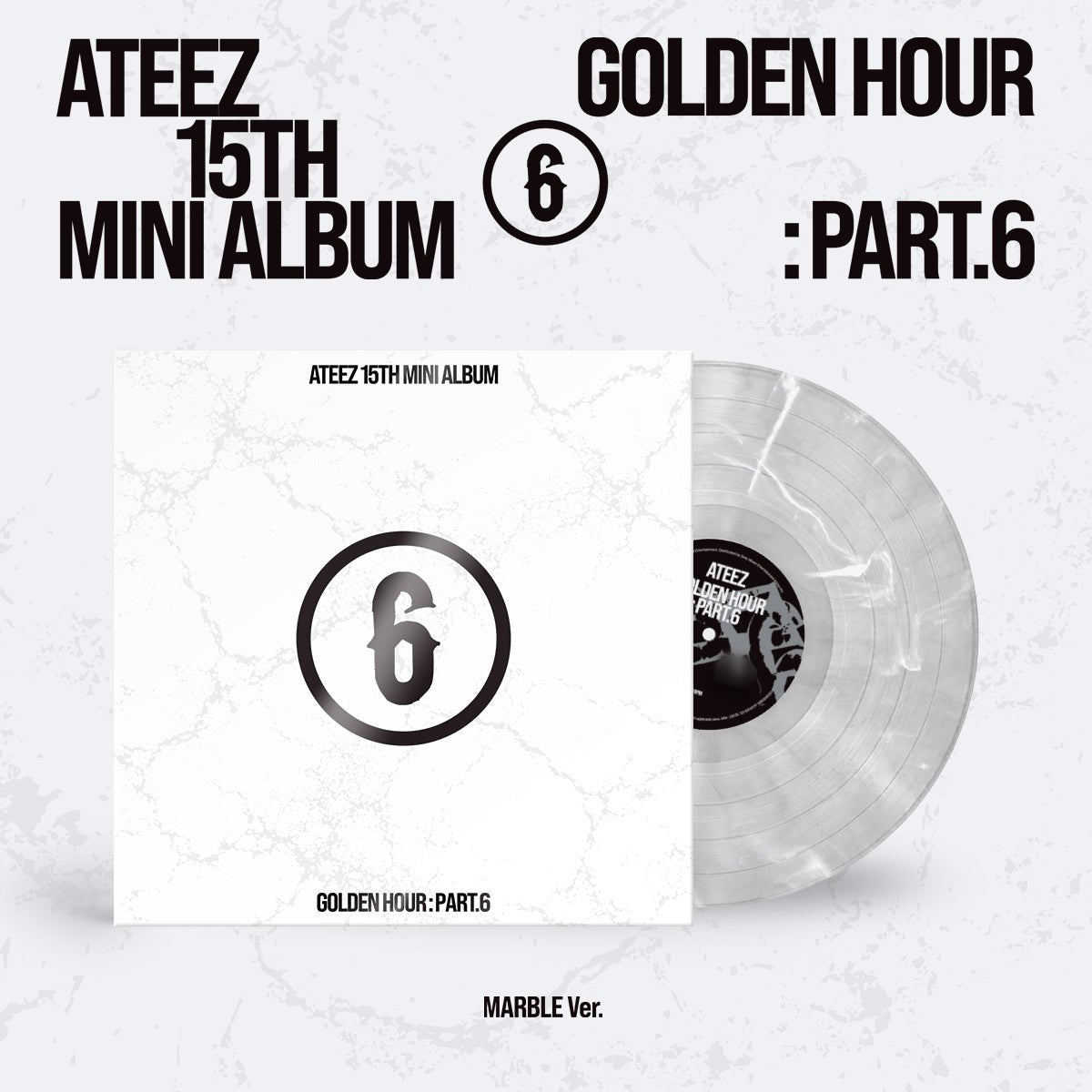 ATEEZ - GOLDEN HOUR : Part.6 - MARBLE Version