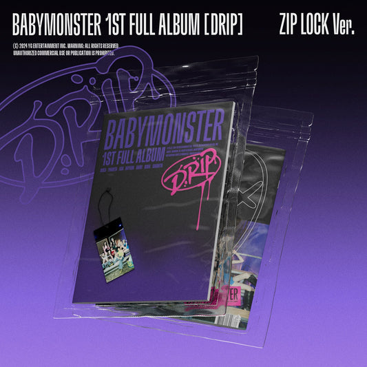 BABYMONSTER - DRIP - ZIP LOCK Version