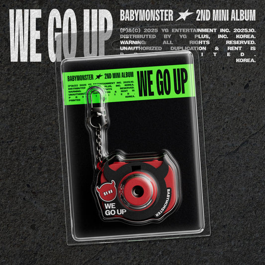 BABYMONSTER - WE GO UP - MINI BEAM KEYRING Version