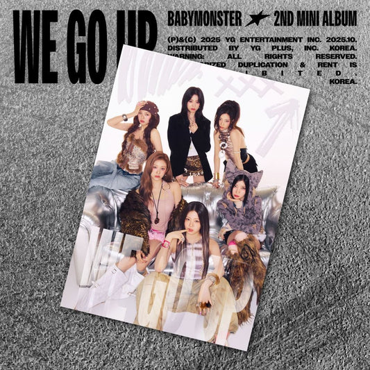 BABYMONSTER - WE GO UP - POSTCARD Version