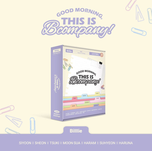 Billlie - 2025 SEASON'S GREETINGS - GOOD MORNING, THIS IS Bcompany!