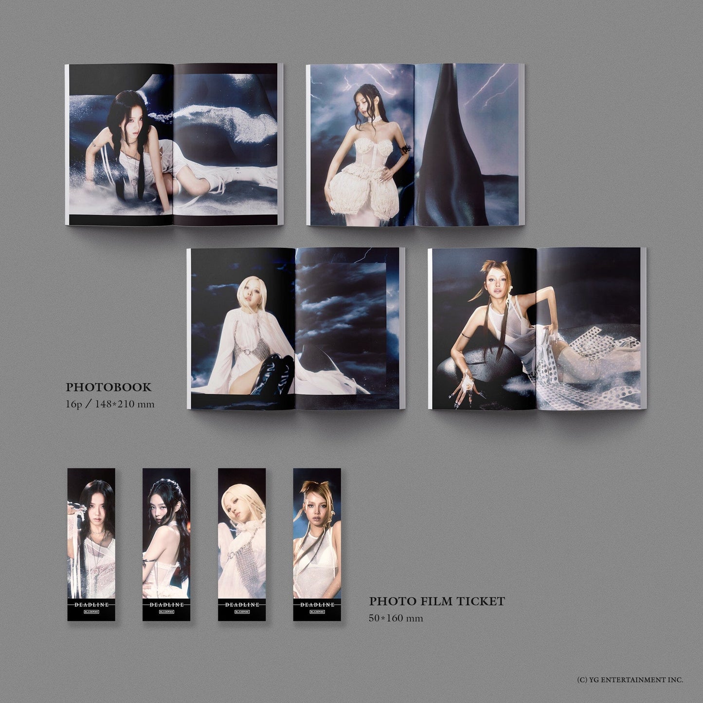 BLACKPINK - DEADLINE - SILVER Version