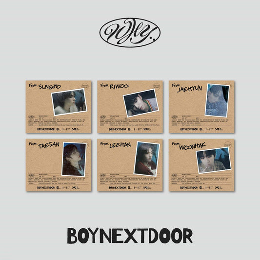BOYNEXTDOOR - WHY.. - LETTER Version