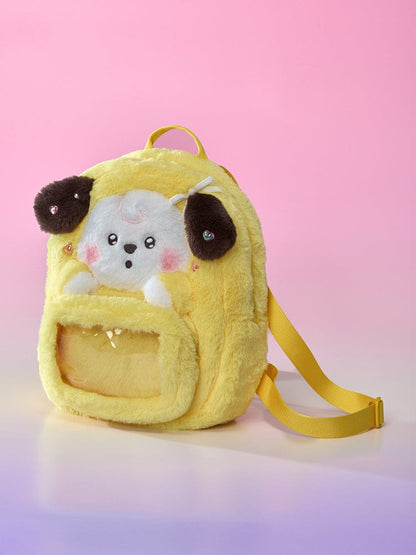 BT21 - [minini RIBBONED U] CLEAR POCKET PLUSH