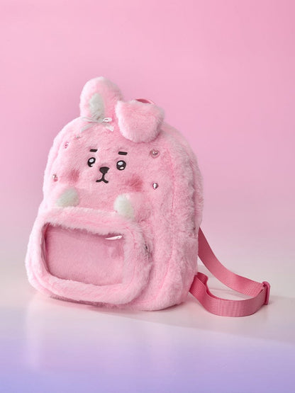 BT21 - [minini RIBBONED U] CLEAR POCKET PLUSH
