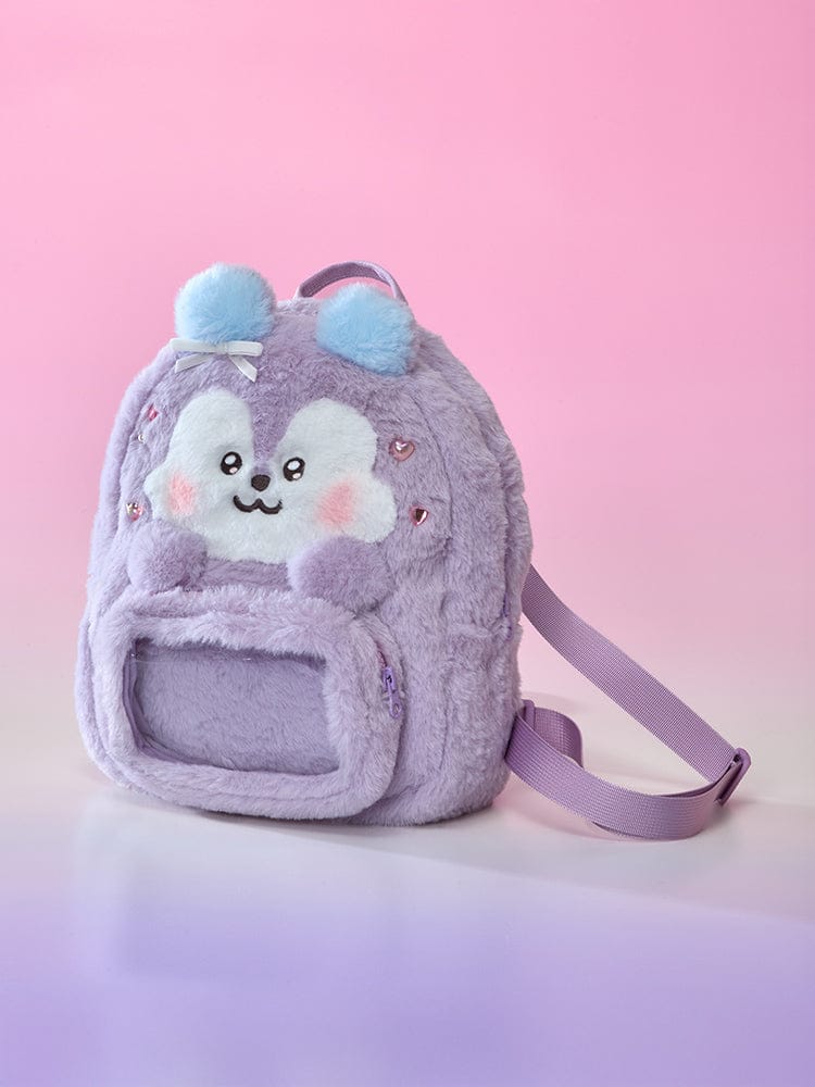 BT21 - [minini RIBBONED U] CLEAR POCKET PLUSH