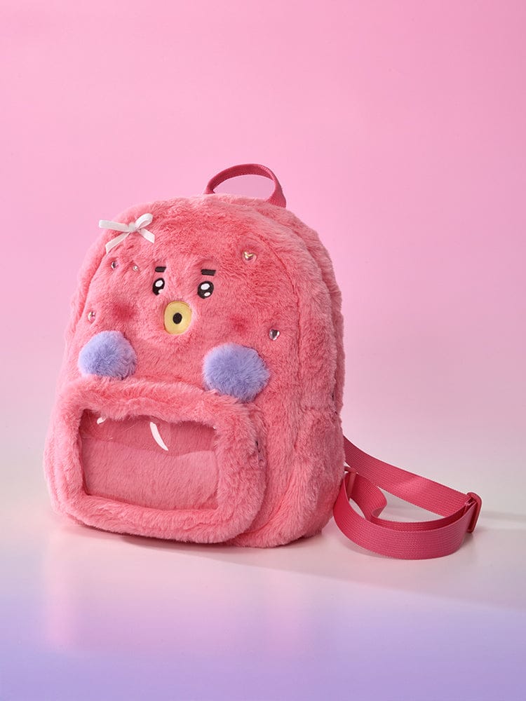 BT21 - [minini RIBBONED U] CLEAR POCKET PLUSH