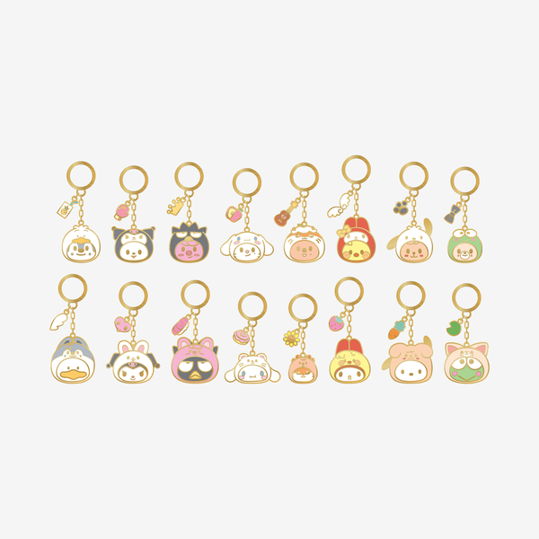 STRAY KIDS - METAL KEYRING - SKZOO X SANRIO CHARACTERS