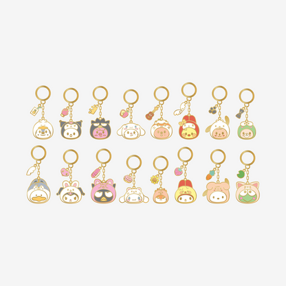 STRAY KIDS - METAL KEYRING - SKZOO X SANRIO CHARACTERS