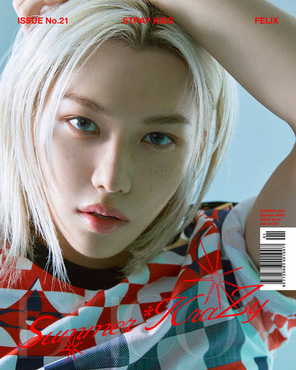 DICON VOLUME N°21 STRAY KIDS : Summer KraZy - Cover : STRAY KIDS FELIX TYPE A