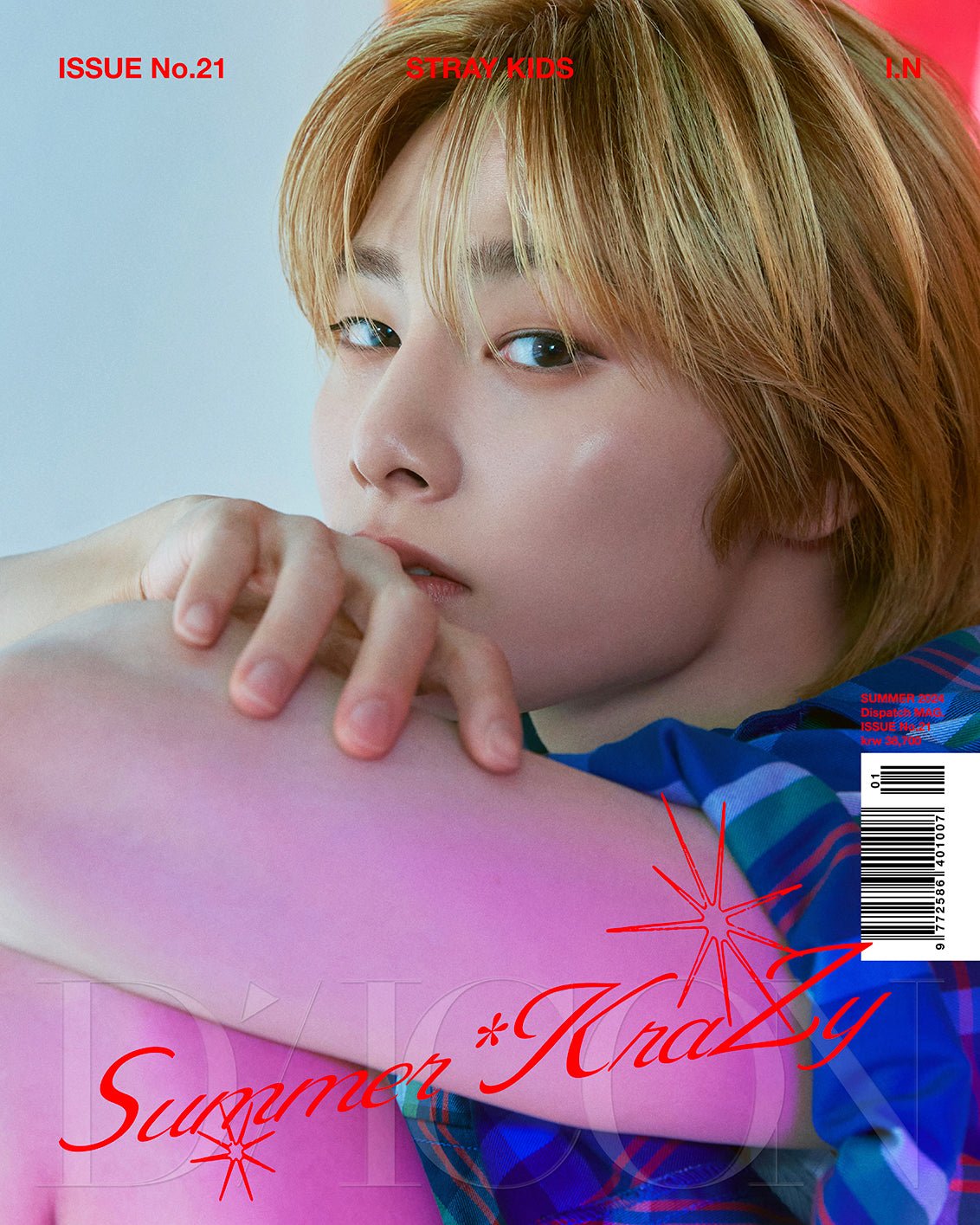 DICON VOLUME N°21 STRAY KIDS : Summer KraZy - Cover : STRAY KIDS I.N TYPE A