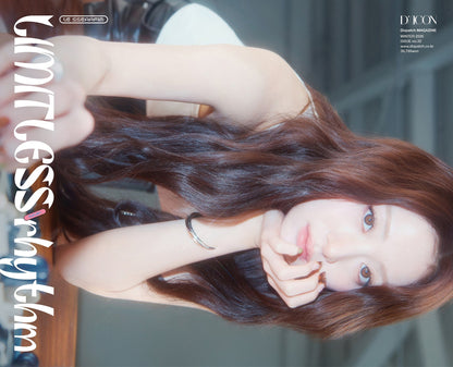 DICON VOLUME N°32 LE SSERAFIM LIMITLESS RHYTHM - Cover : LE SSERAFIM HUH YUNJIN TYPE A