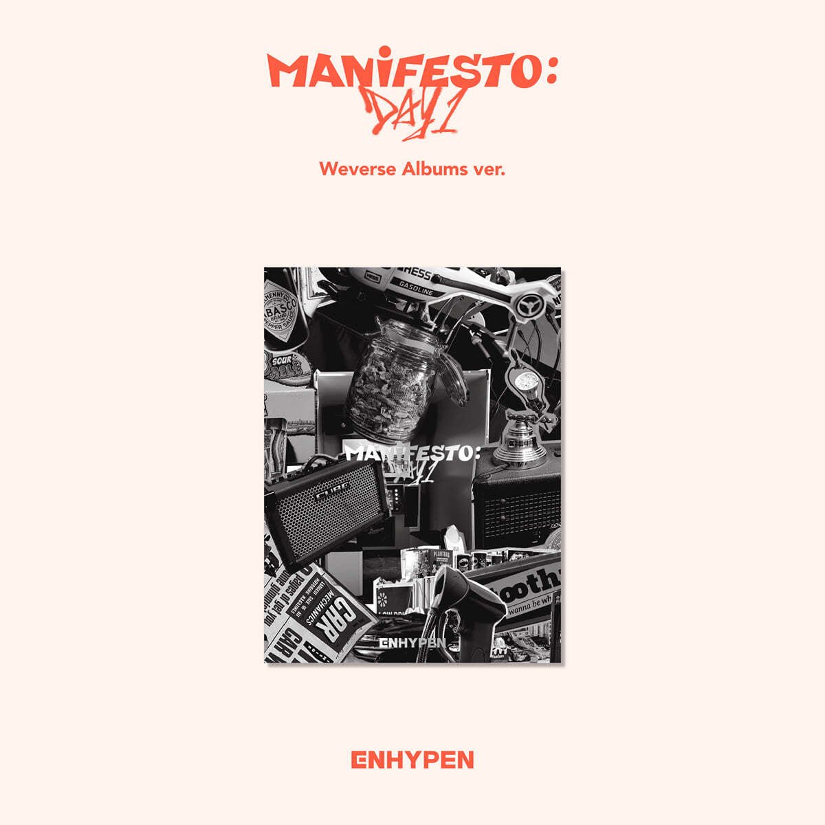 ENHYPEN - MANIFESTO : DAY 1 - WEVERSE ALBUM Version