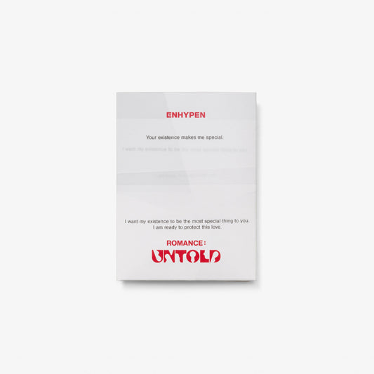 ENHYPEN - ROMANCE  UNTOLD - Weverse Albums Version