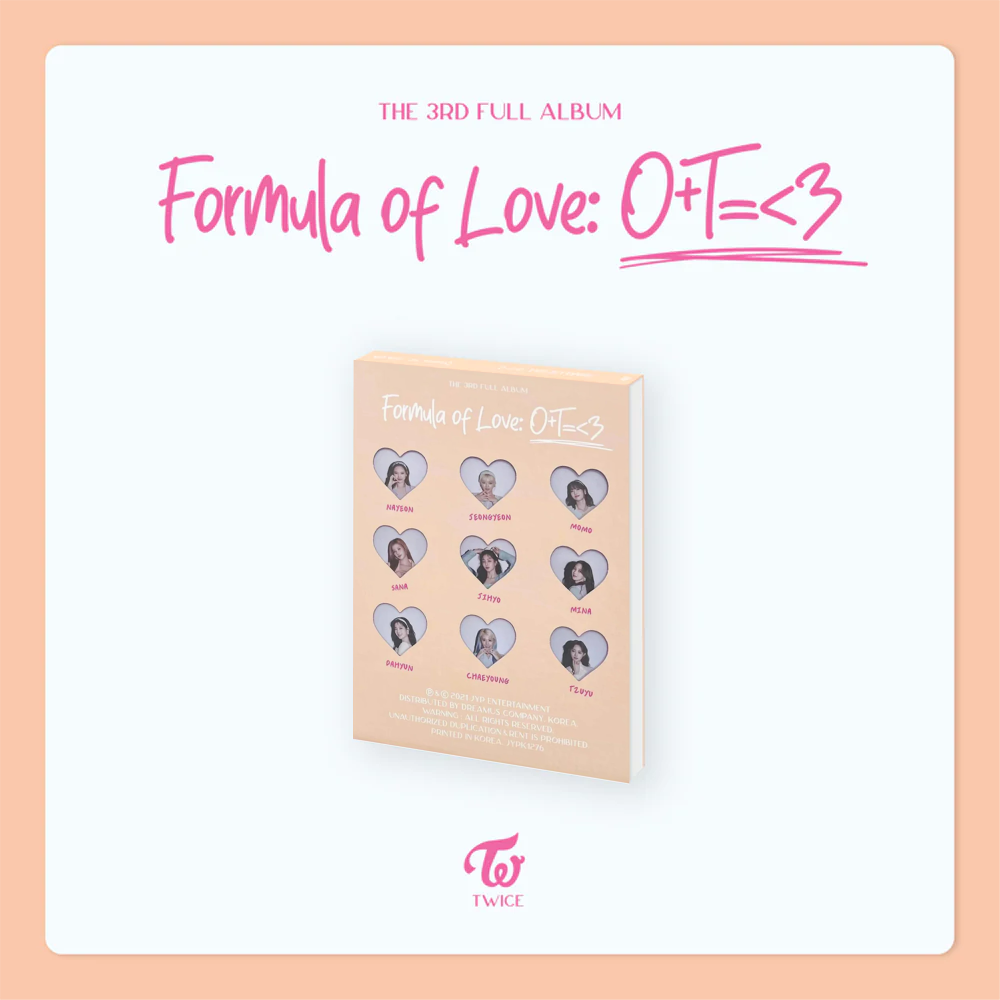 TWICE - FORMULA OF LOVE : O+T=<3