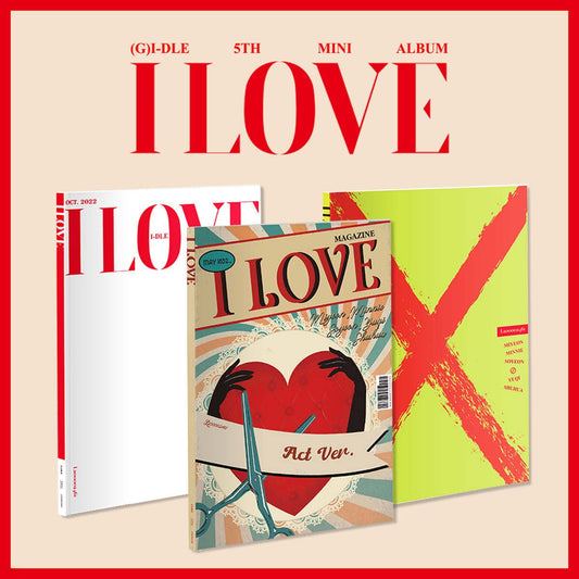 (G)I-DLE - 5° MINI ALBUM [I LOVE]