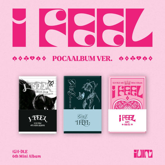 (G)I-DLE - 6° MINI ALBUM [I FEEL] POCA ALBUM Ver.