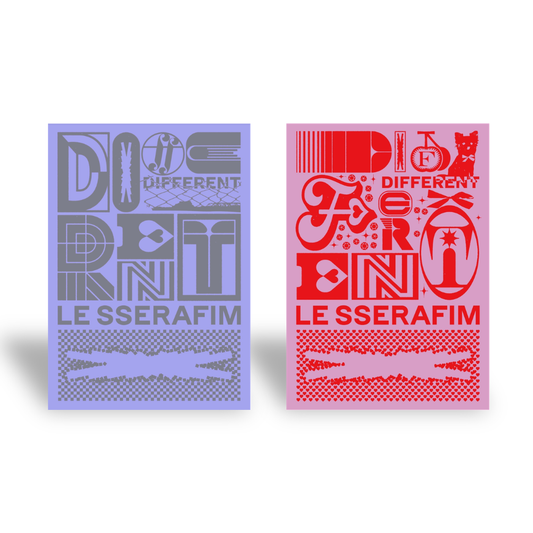 LE SSERAFIM - DIFFERENT - LIMITED EDITION